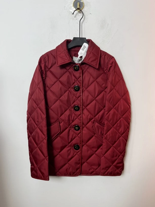 95新 COACH/蔻驰 红色棉服