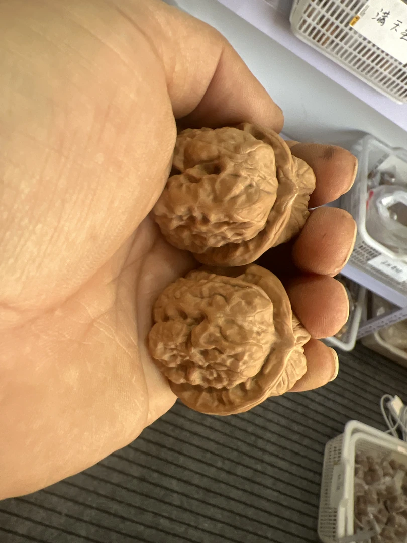 延庆蛤蟆头一代老树文玩核桃金蟾狮子头闷尖有腿有眼开背呱呱精品