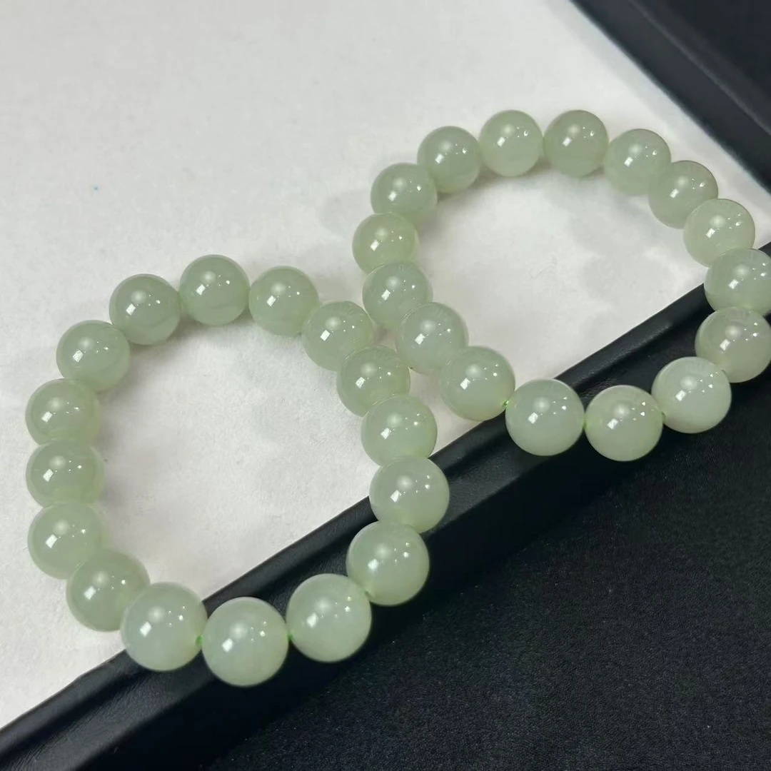 【缺货】和田玉手串多样性发一/有瑕 12mm V0172