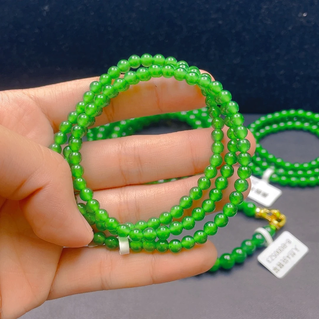 翡翠未镶嵌颈饰