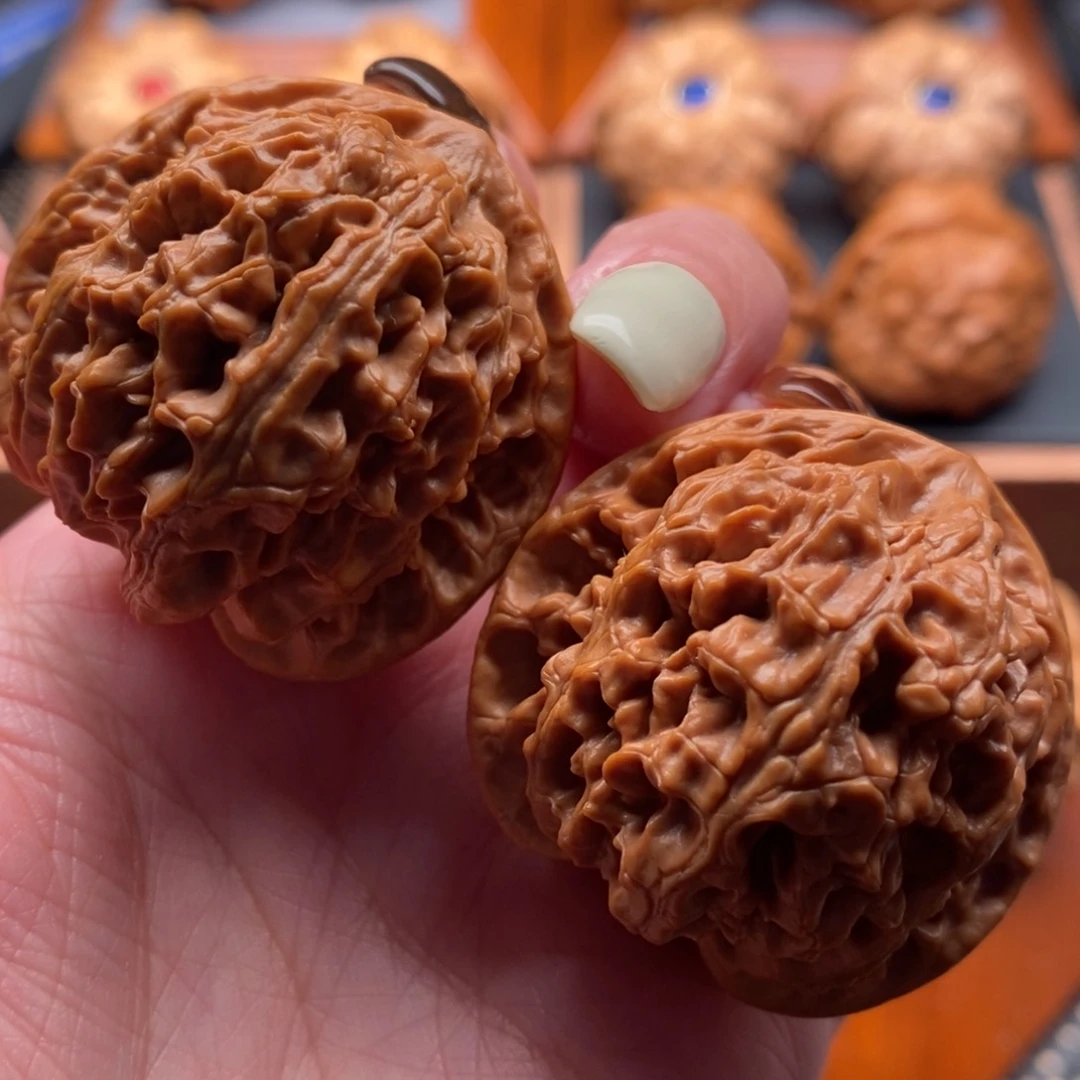 把件文玩核桃39尺寸苹果园