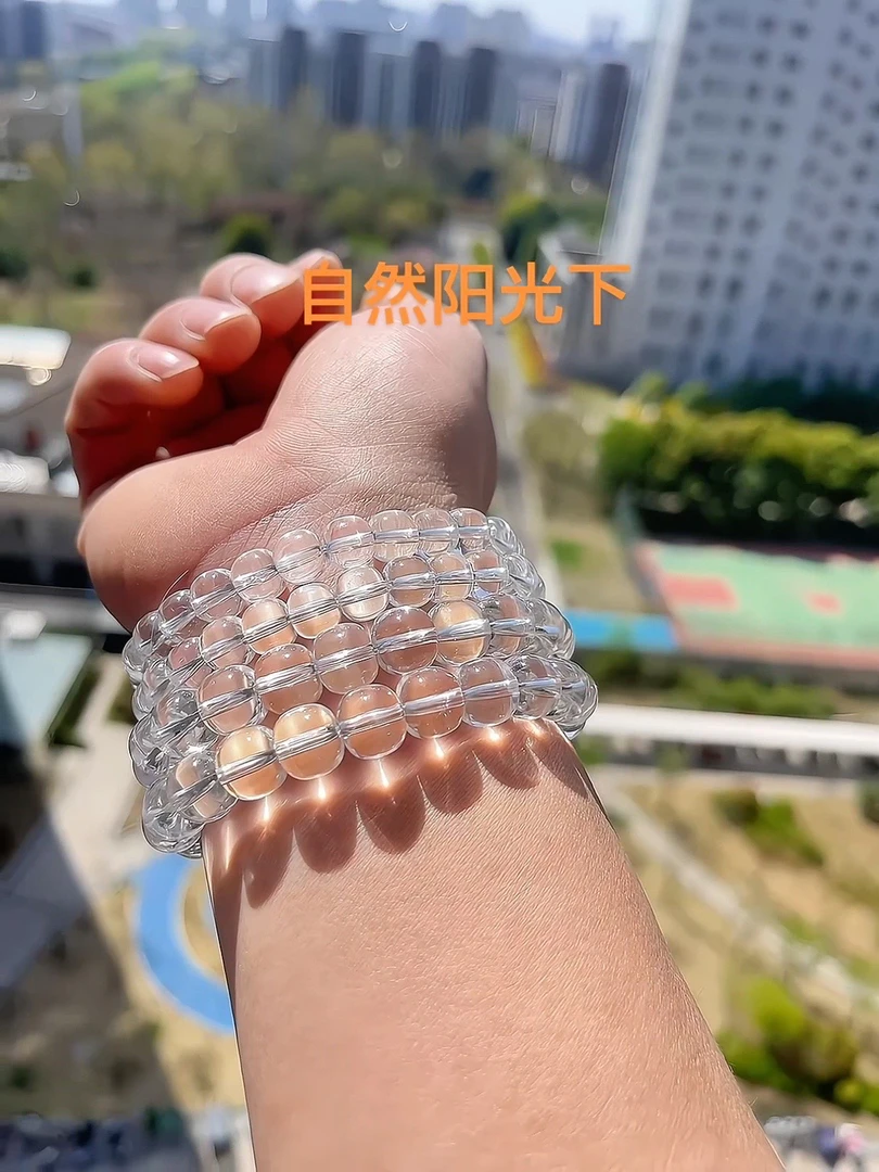 天然水晶双A级老形珠基地发货多样性发其一