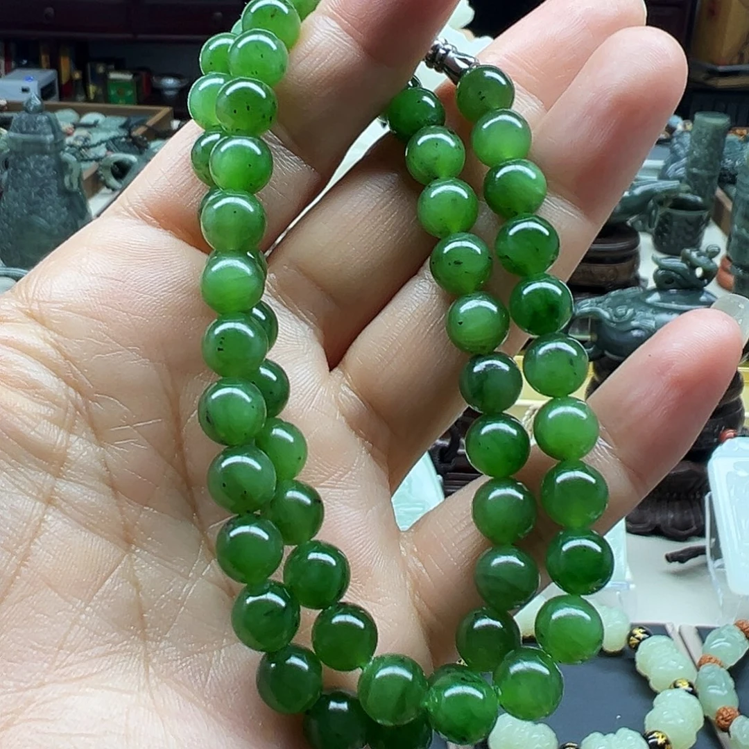 小***贵和田玉未镶嵌手串