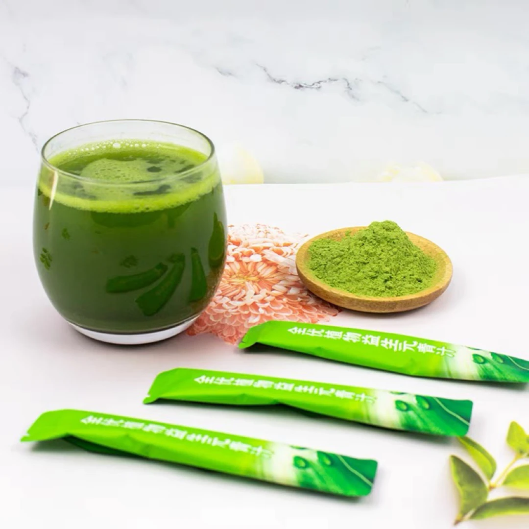 轻姿燃版 植物益生元青青固体饮料