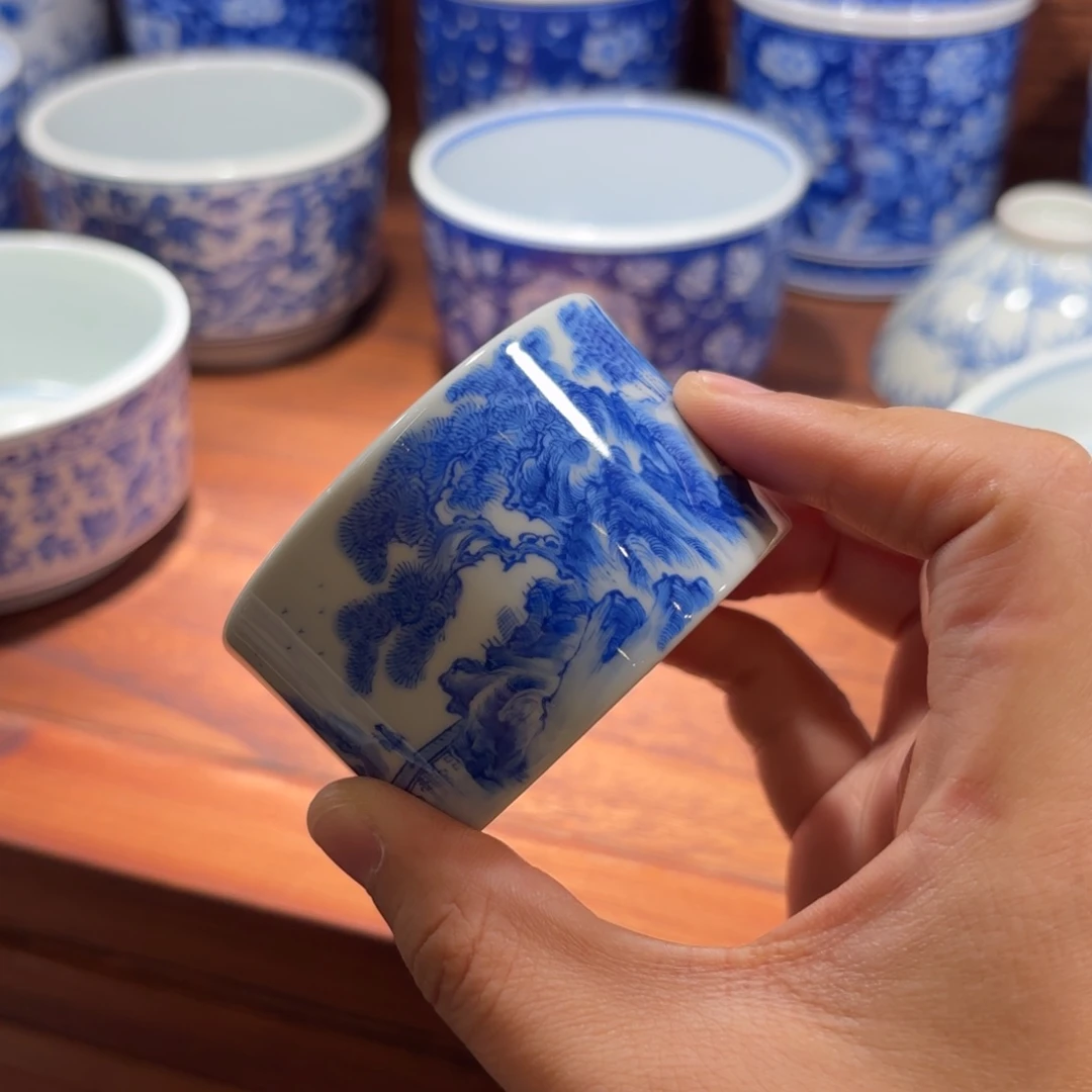 瓷柴山水主人杯…………
