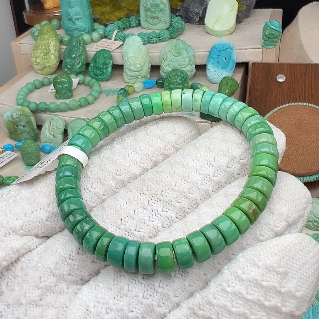 绿松石未镶嵌主播万珍