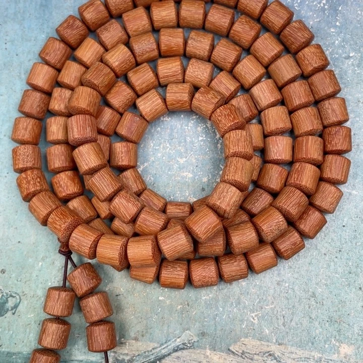 降真香其他缅甸黄油藤心1.1.108直切桶珠