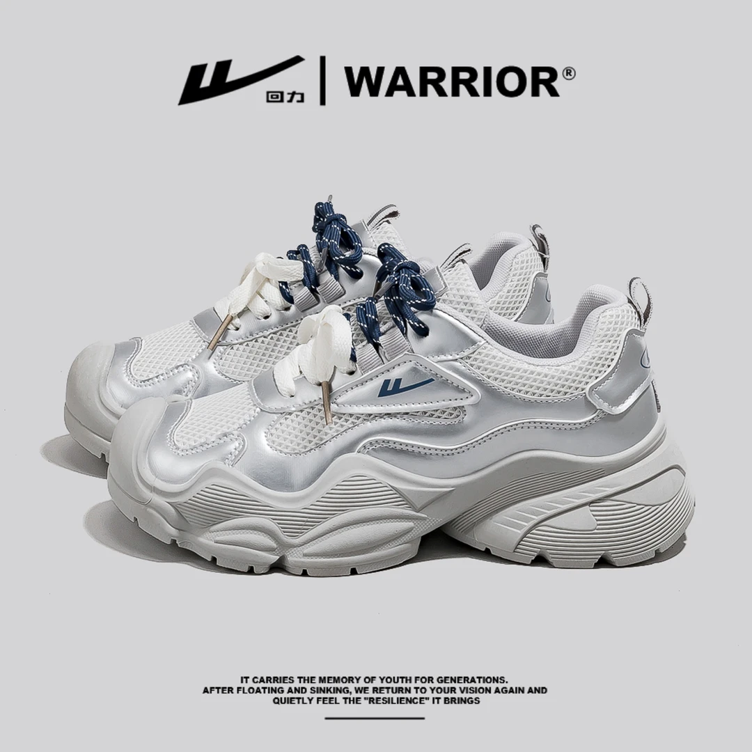 回力正品女鞋夏季新款厚底登山鞋2025学生休闲软底跑步运动鞋4863