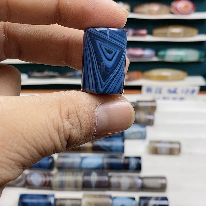 绿***球玛瑙/玉髓未镶嵌颈饰