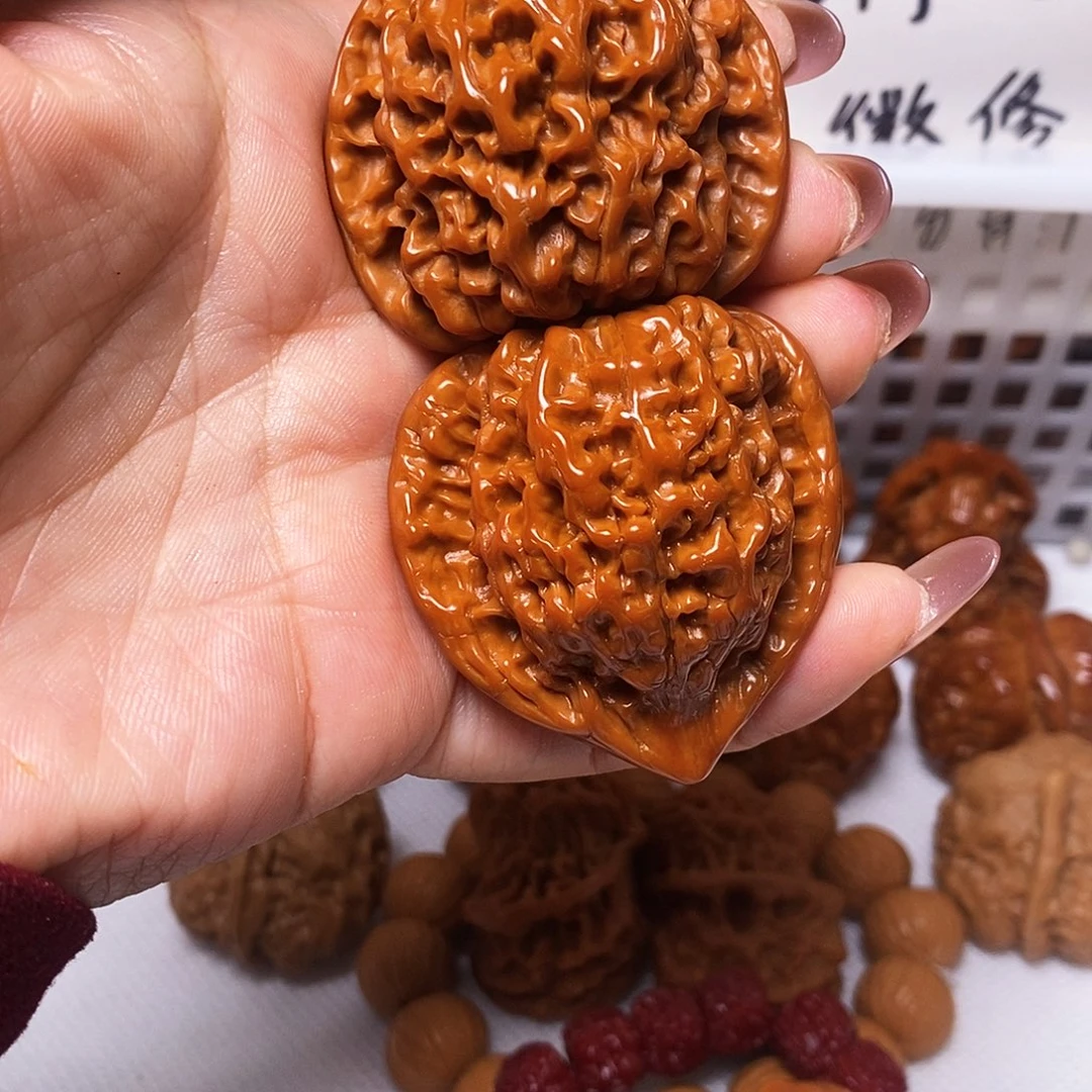 吊坠文玩核桃官帽45