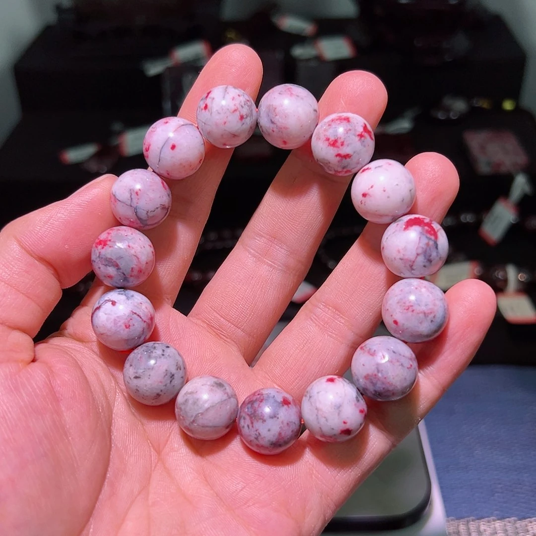 天然辰砂天然朱砂手串