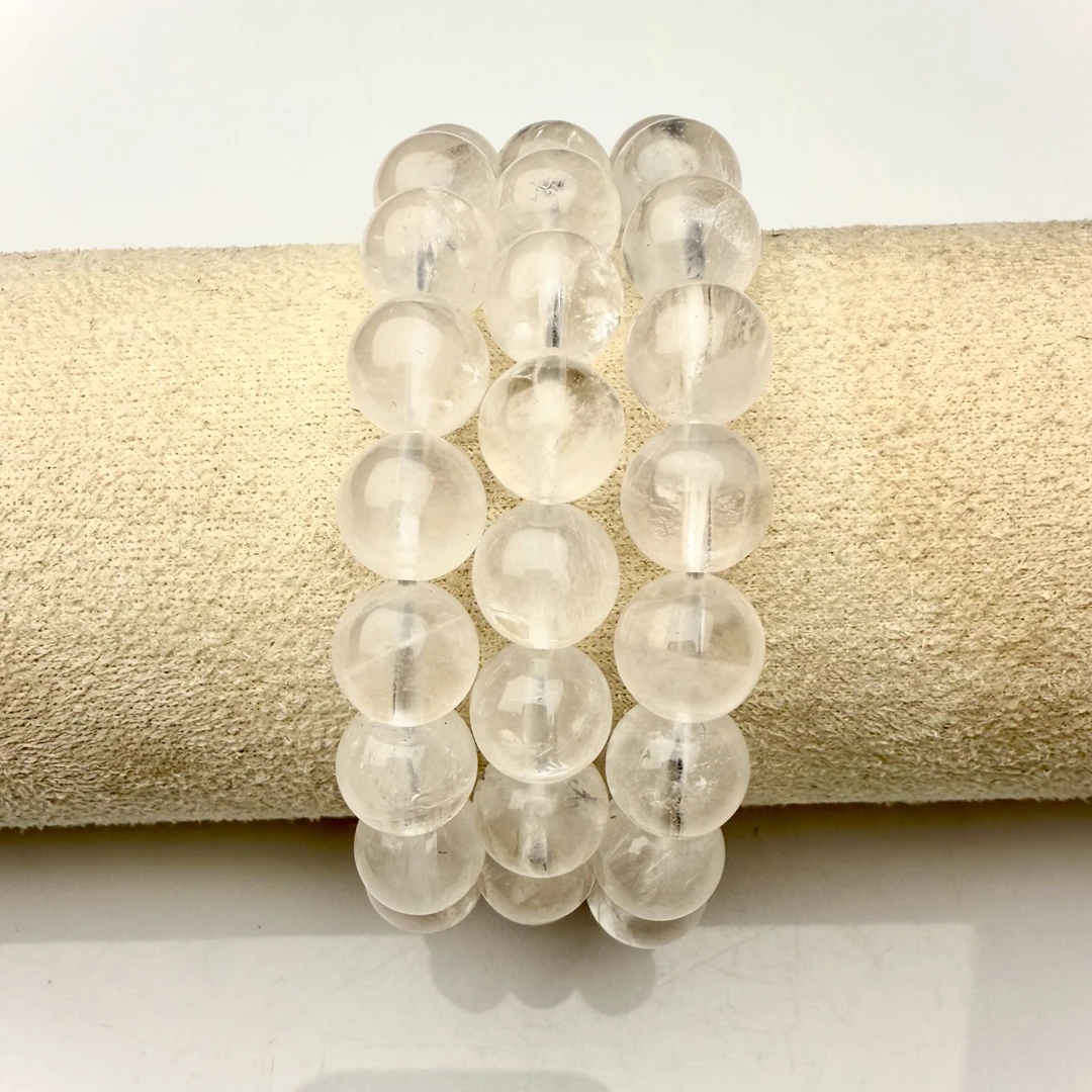 ZBG0715奶白幽灵手串（天然珠宝多样性发其一）