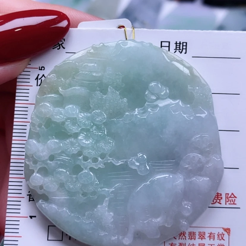 【闪购商品】翡翠未镶嵌颈饰