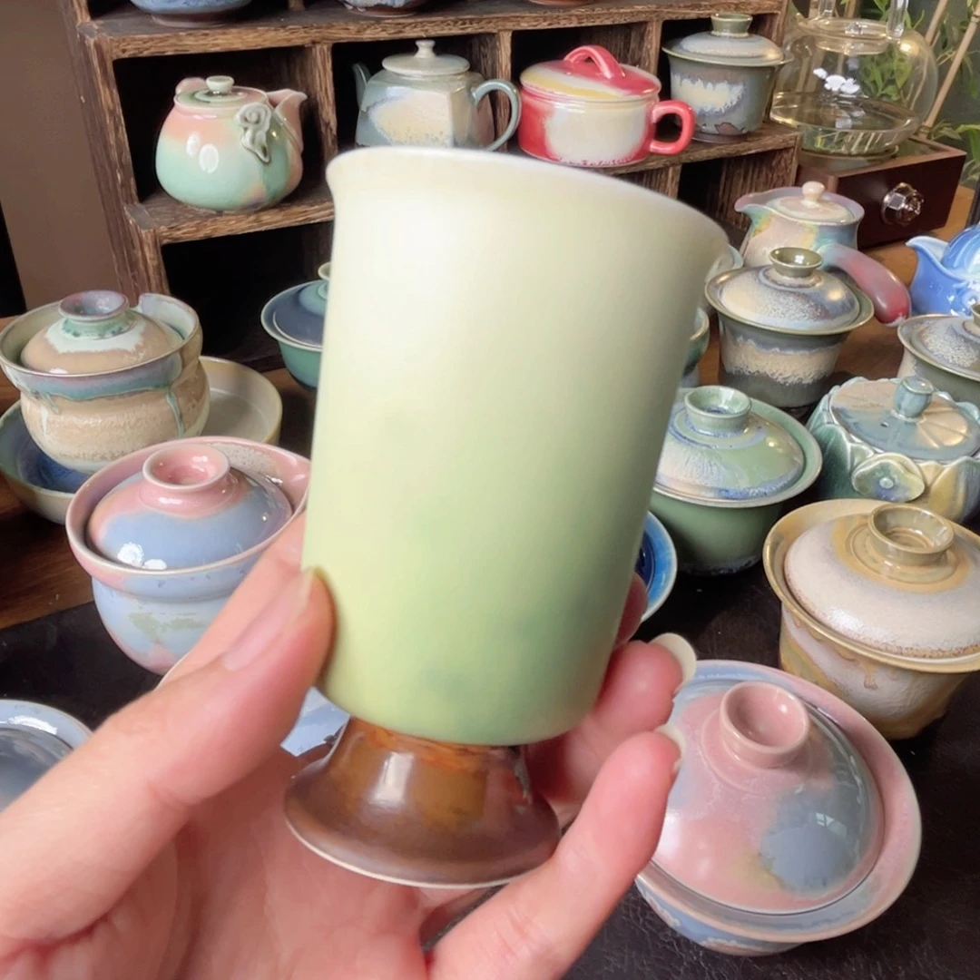 杯纯手工柴烧茶器