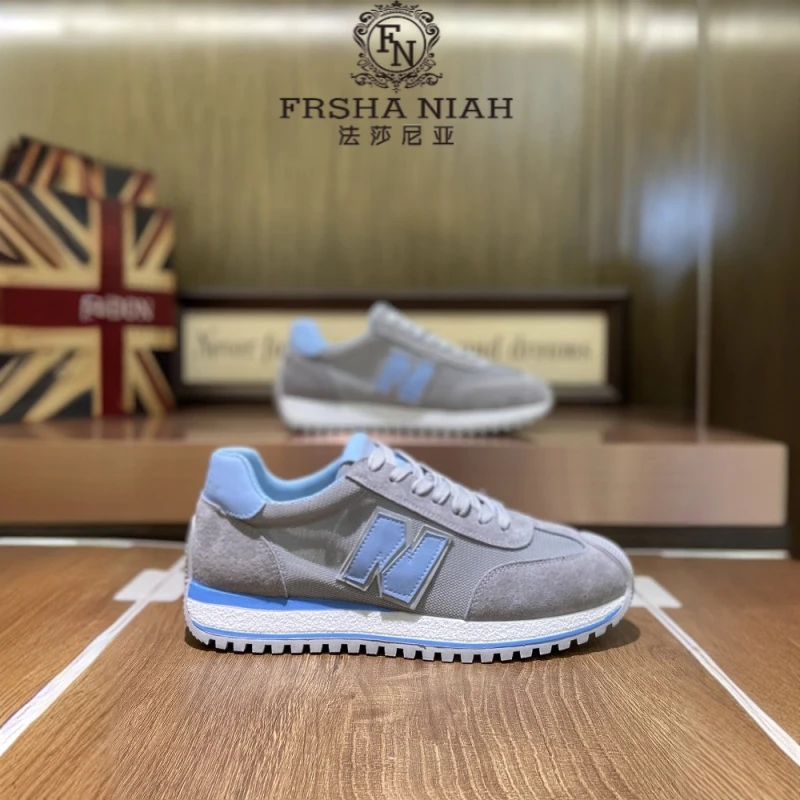 法莎尼亚低帮休闲德训鞋夏季轻便防滑耐磨时尚潮流百搭轻奢运动鞋