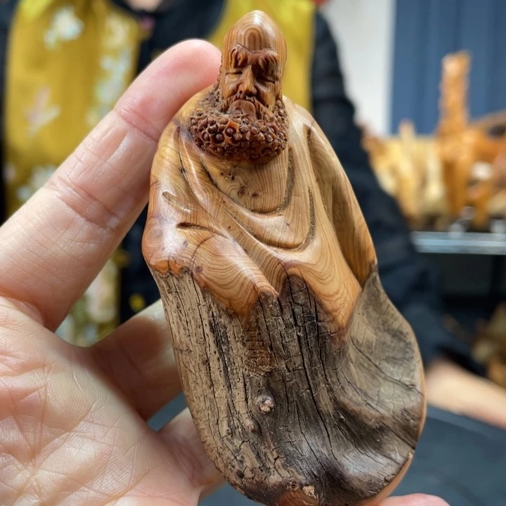 柏木（崖柏）手把件