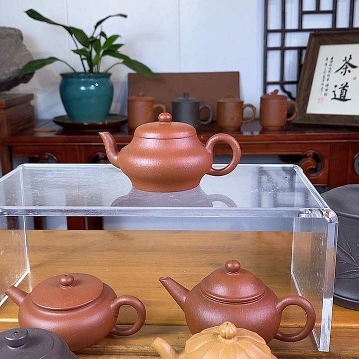 茶壶紫砂小煤窑生砂生料大红袍君德壶零添加