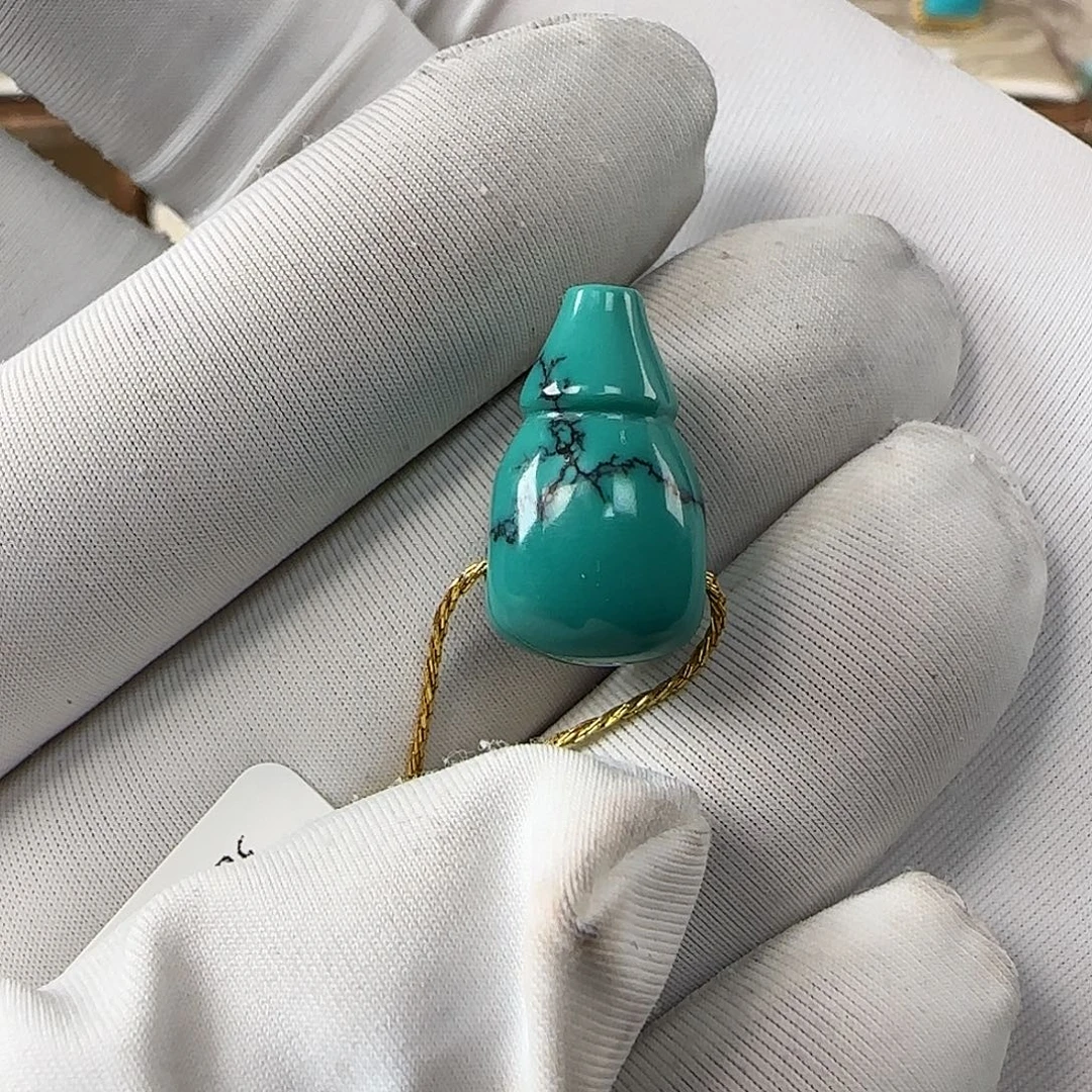 绿松石未镶嵌10mm➕三通