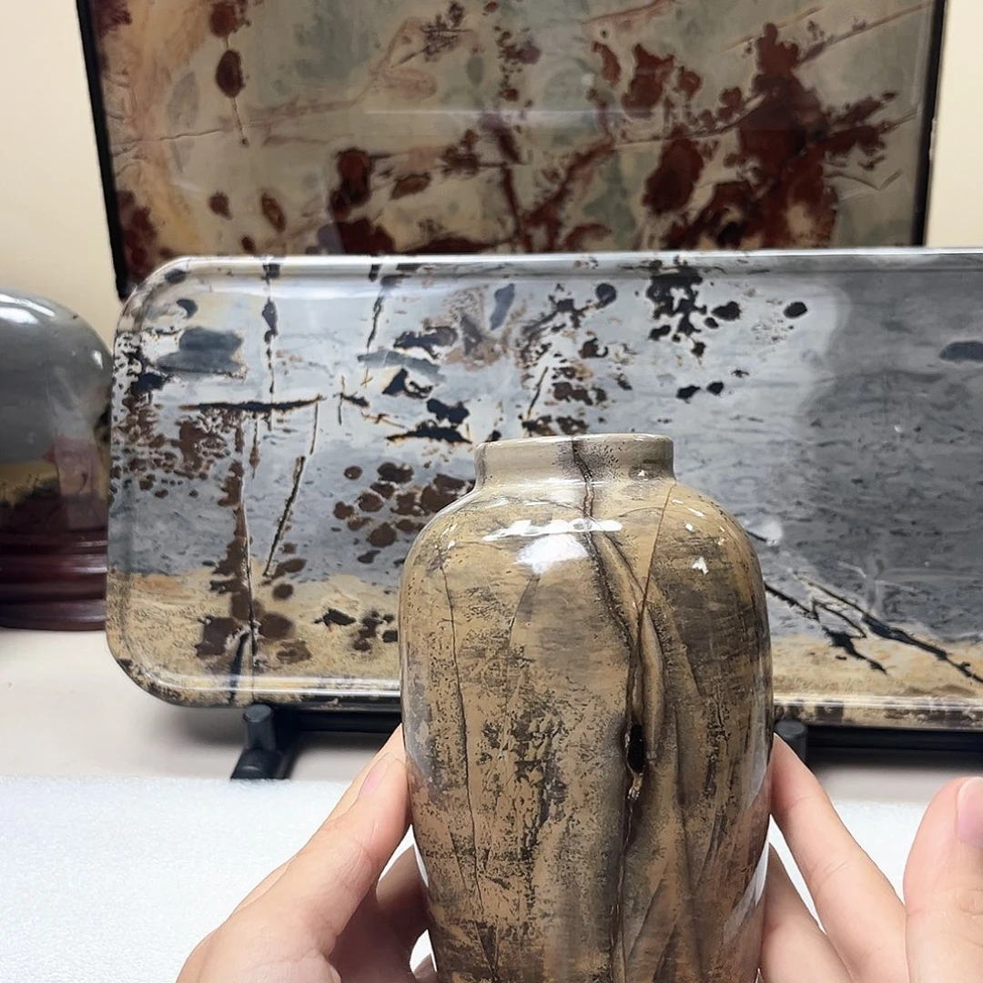 石材广西天然国画石