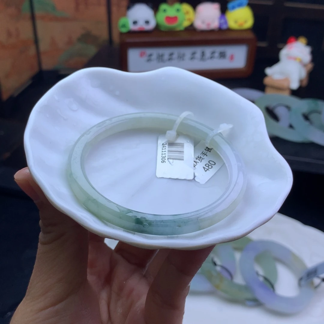 未镶嵌54/56翡翠手镯定制-7定制翡翠