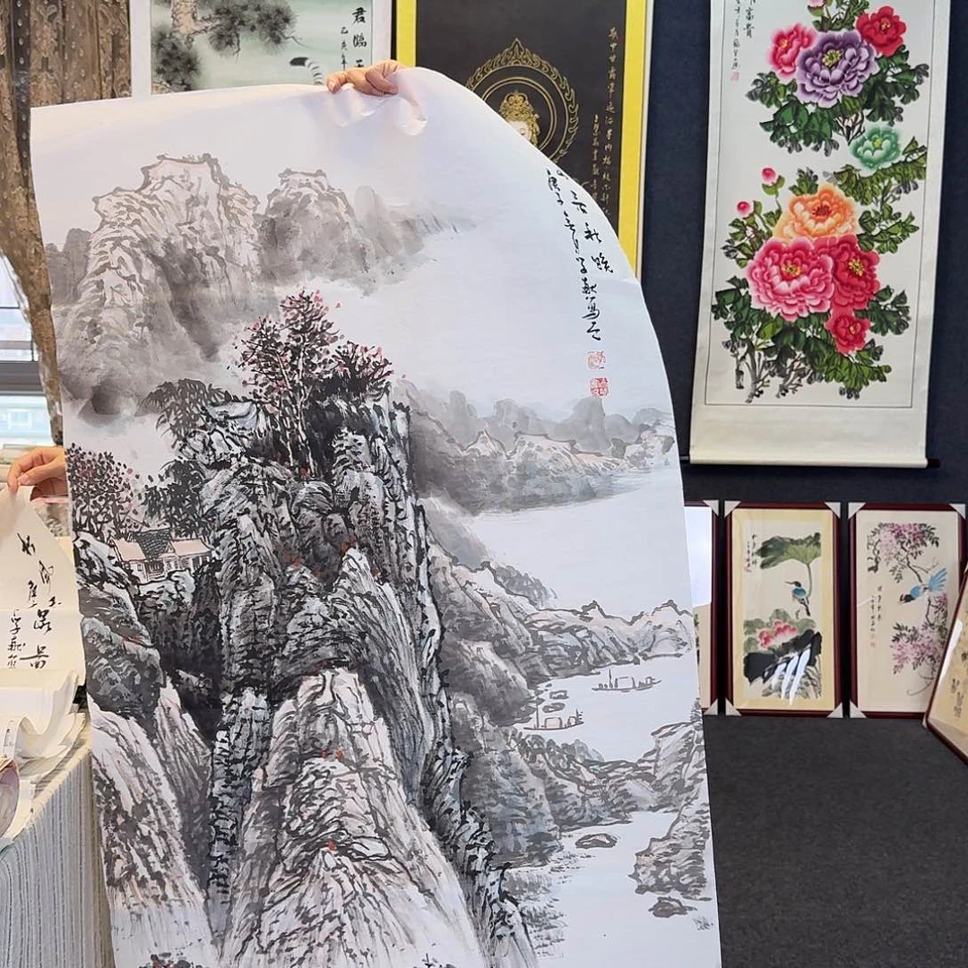 纯手绘的好看作品
