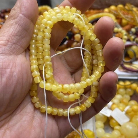 手串琥珀未镶嵌手串