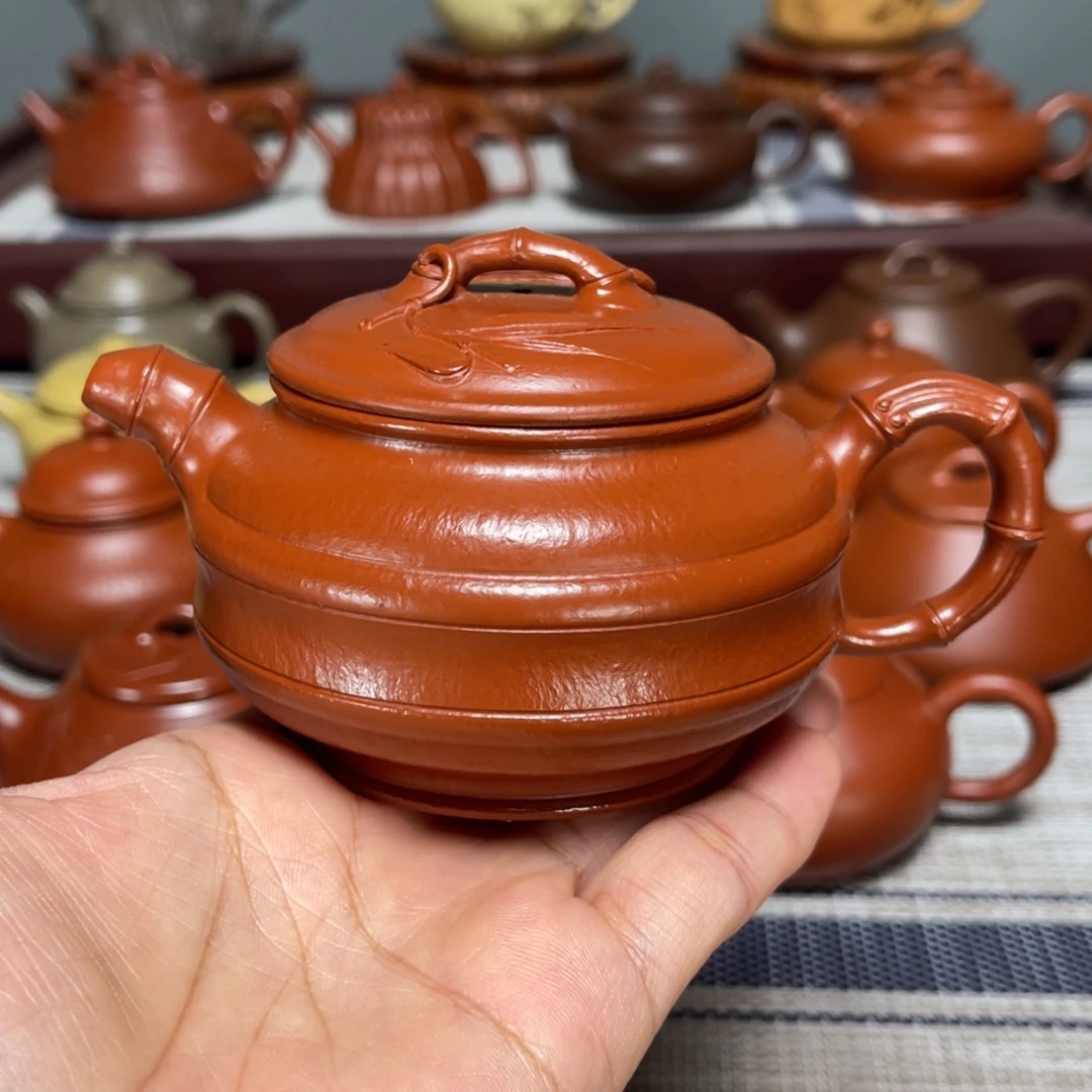 茶壶紫砂全手工制作200cc