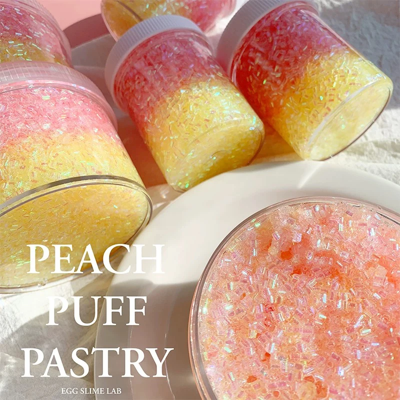 洋梨蜜饯 史莱姆SLIME 管珠泥填充物声控系列炸耳网红解压ins