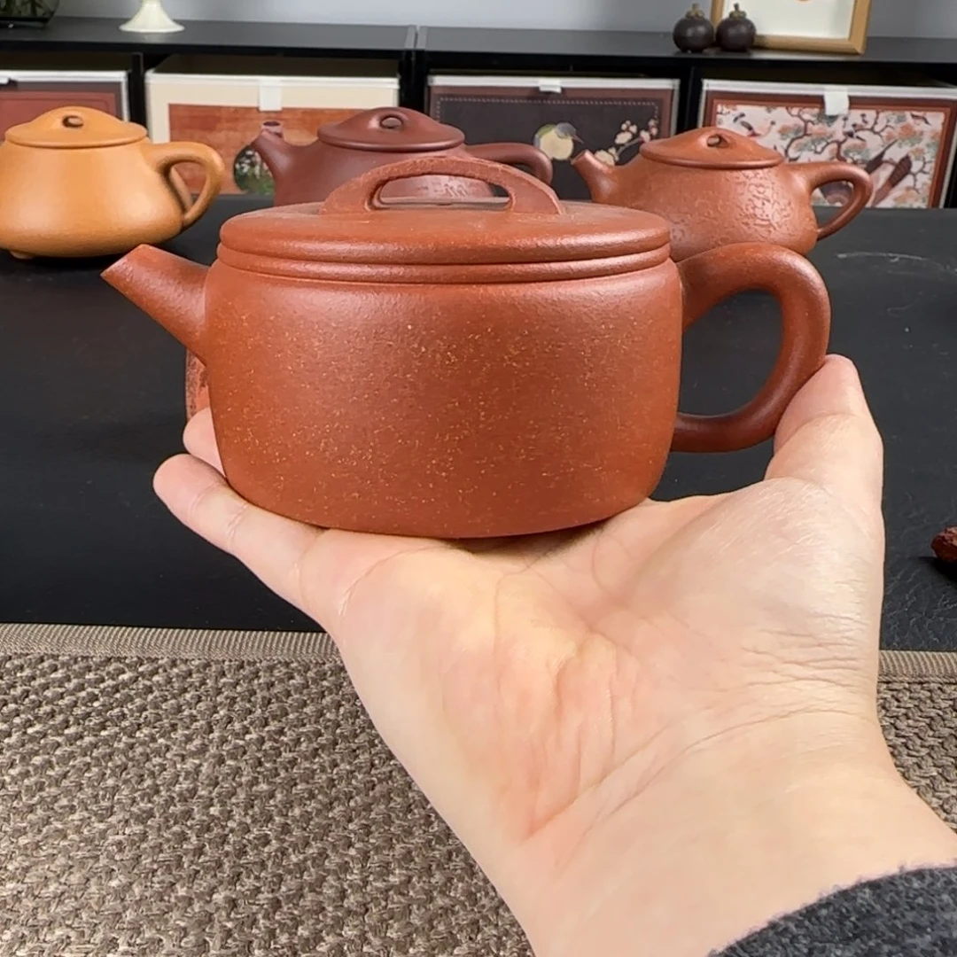 紫砂茶壶微瑕汉瓦