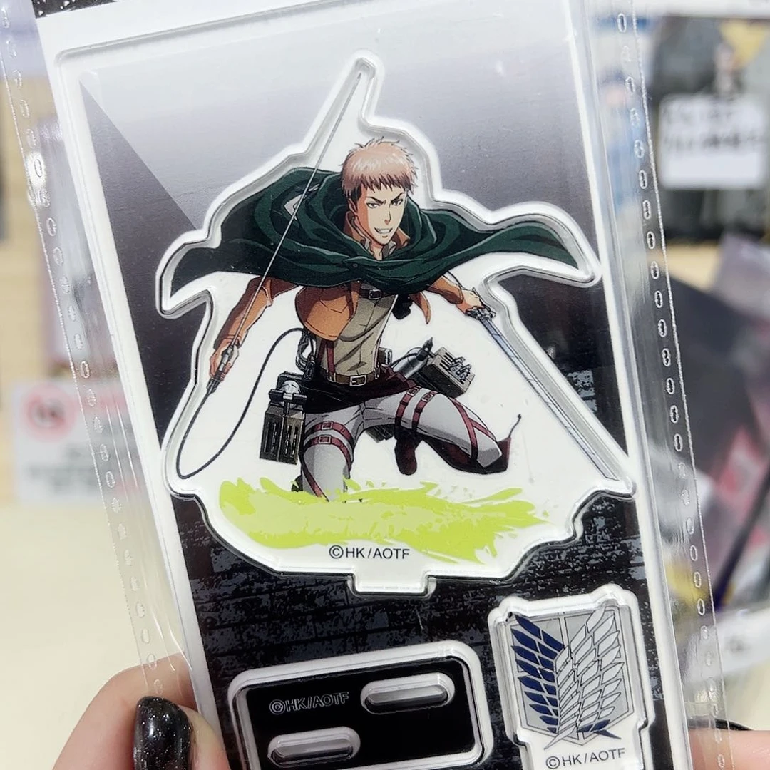 合成树脂进击的巨人战斗立牌