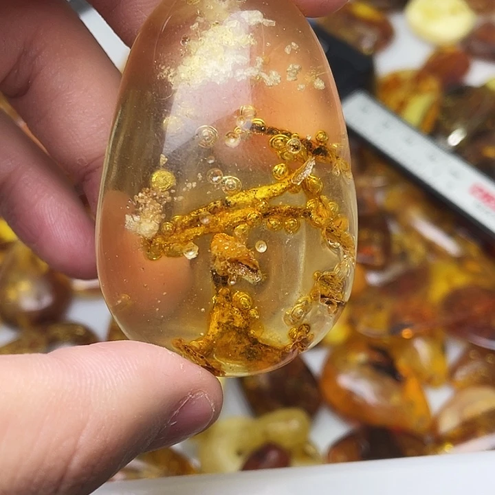 琥珀未镶嵌珠宝奇石?****?