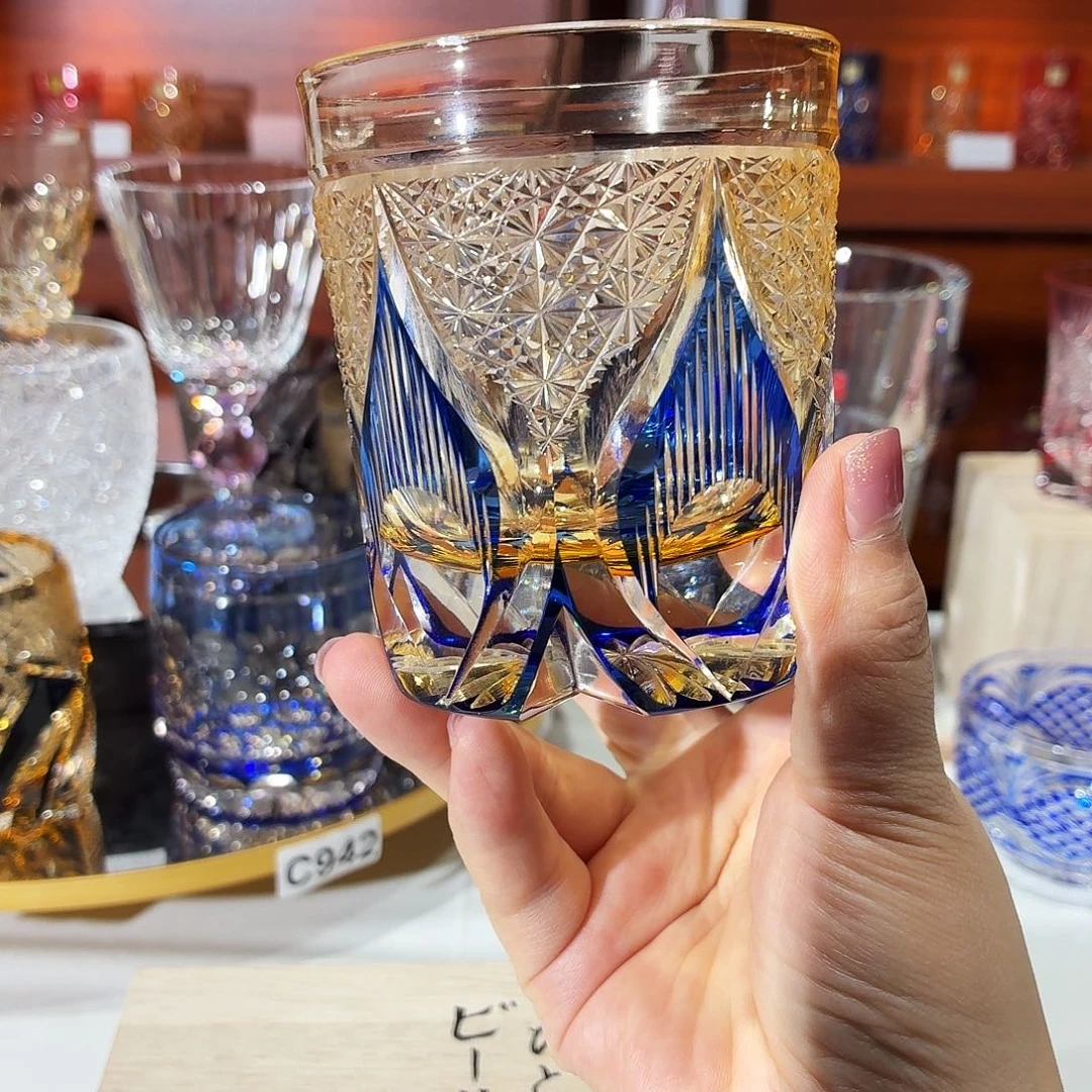 手工艺品琉璃蓝色火焰