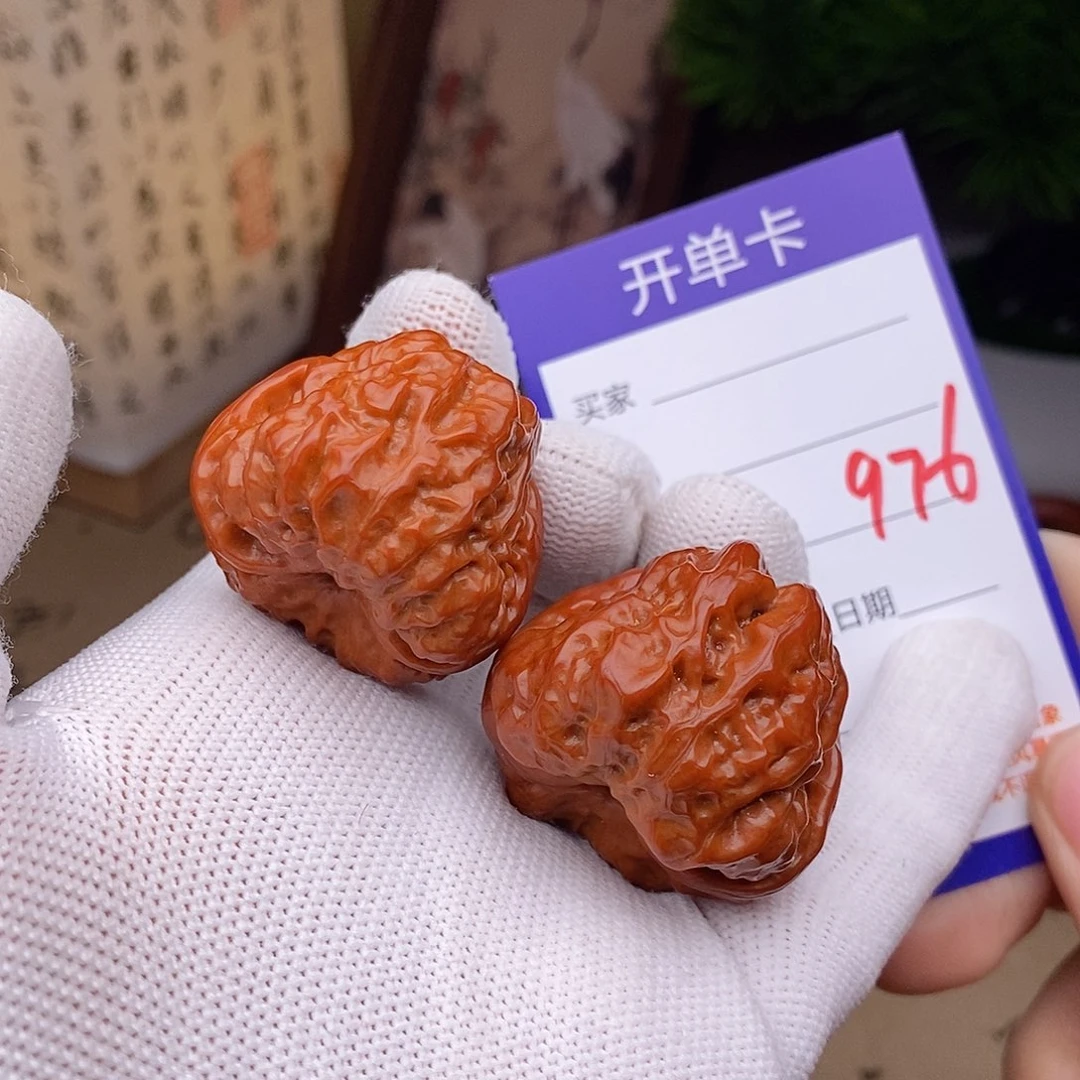 文玩核桃把件36蛤蟆头976