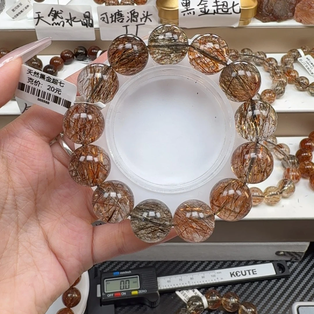 手链未镶嵌水晶黑金超七多样性发其一