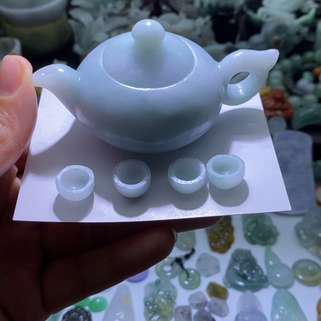 定制翡翠未镶嵌毛货