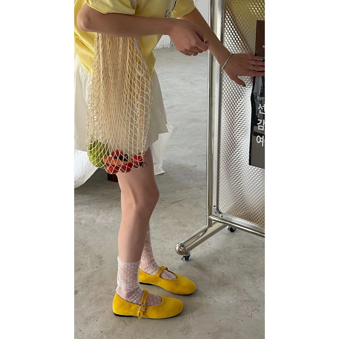 新款气质休闲百搭女士玛丽珍休闲鞋A/MZJ/213-6