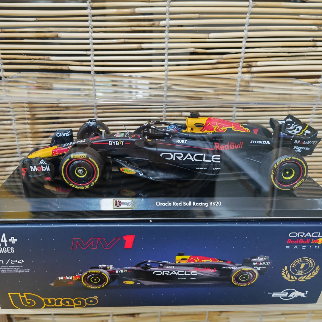 比美高 1/24  F1赛车RB20  赛车 合金车模