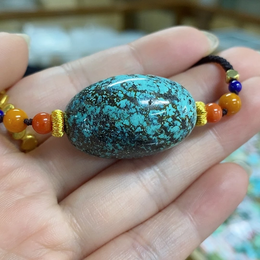 未镶嵌绿松石珠宝奇石