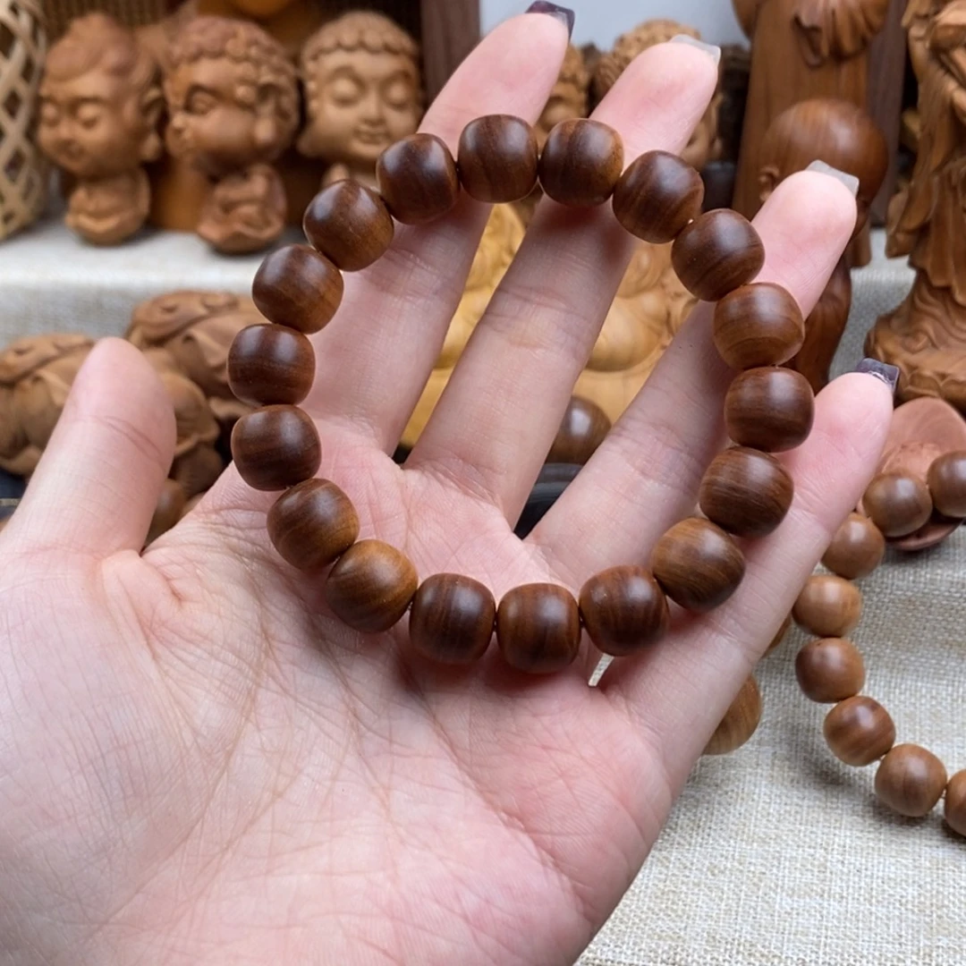 第***区手串/手链檀香木印度迈索尔，奶甜花果香11.12虎皮黑肉