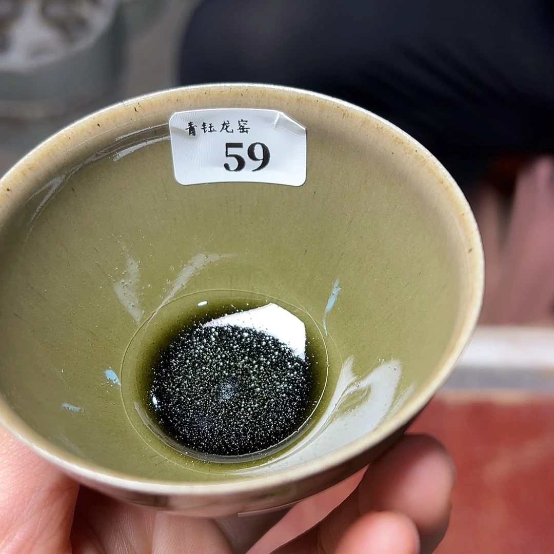 茶盏青钰龙窑茶具59