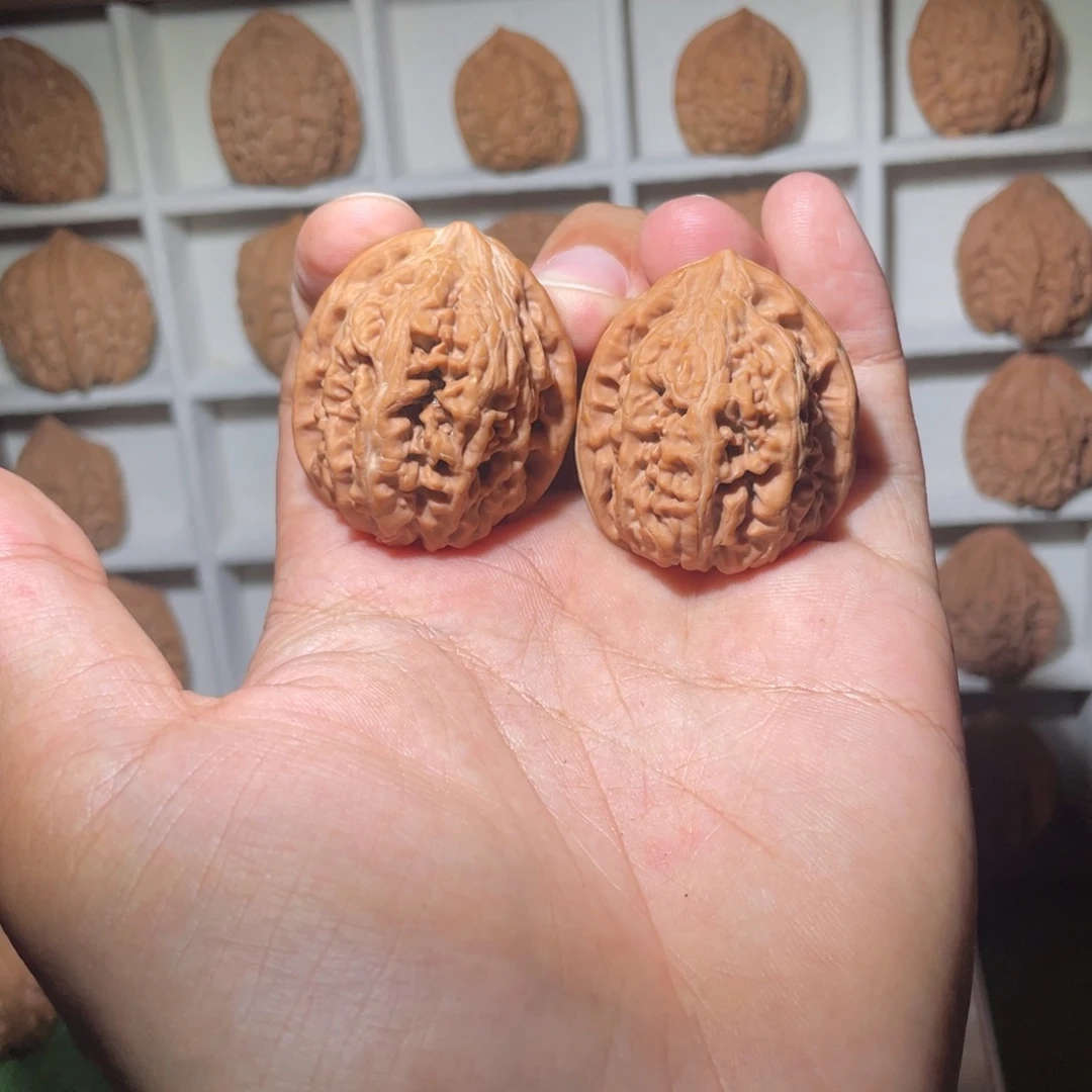 文玩核桃把件35凤凰台全品