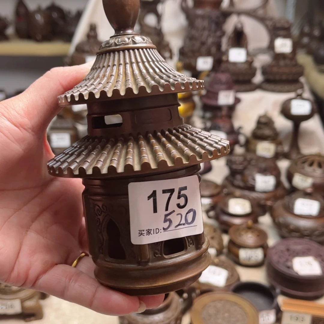 小*哥黄铜材质家居摆件