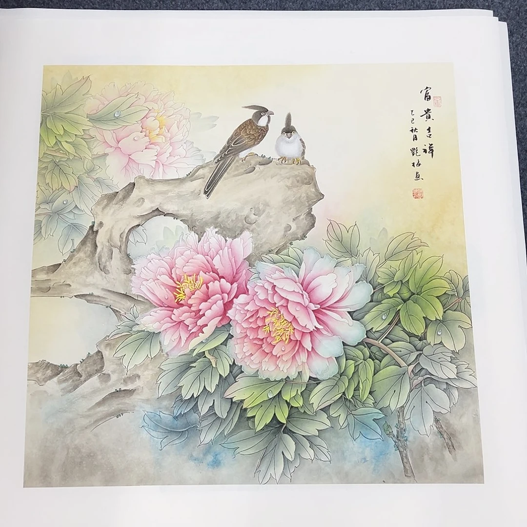 国画纯手绘作品欣赏
