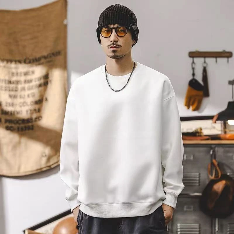 秋冬男女男士卫衣圆领宽松潮流打底潮流大众上衣