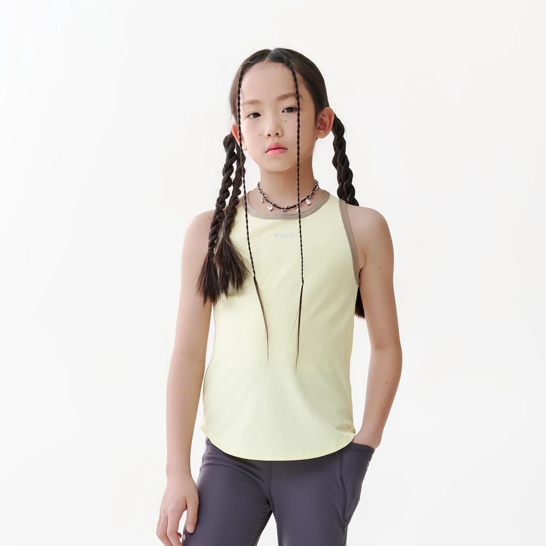 KALAM1LE【清凉夏日】儿童夏季休闲百搭工字背心X2206A