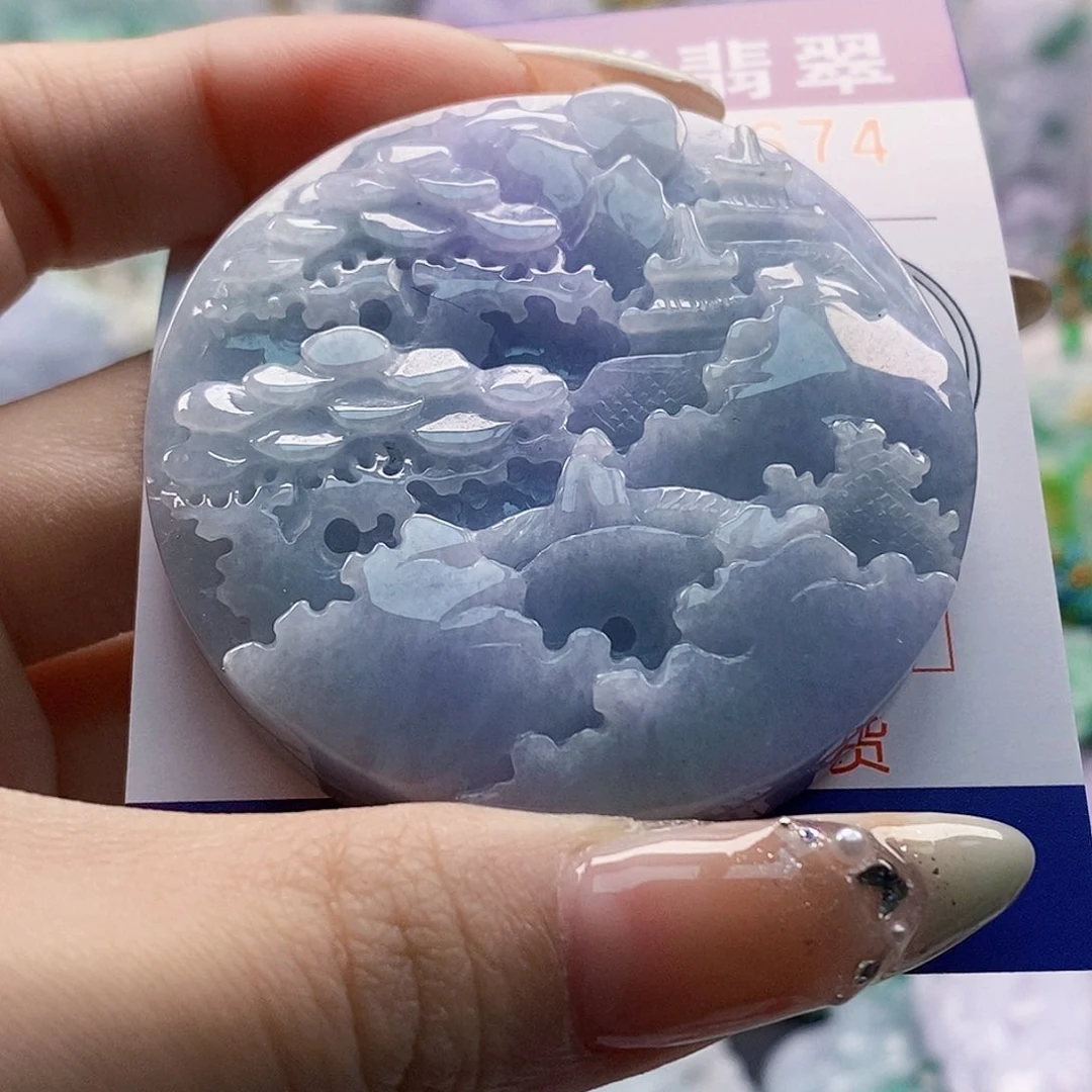 吊坠(不含链)未镶嵌翡翠