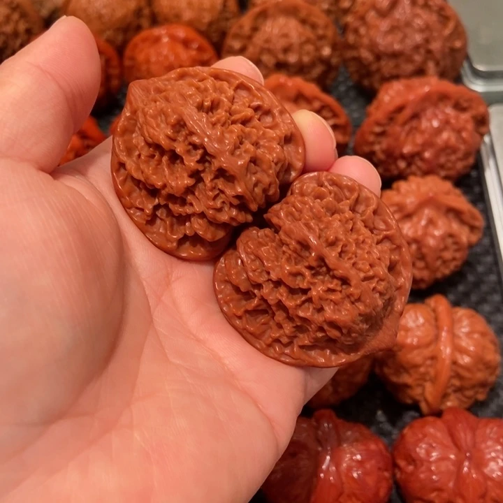 把件文玩核桃41.6尺寸满天星1669