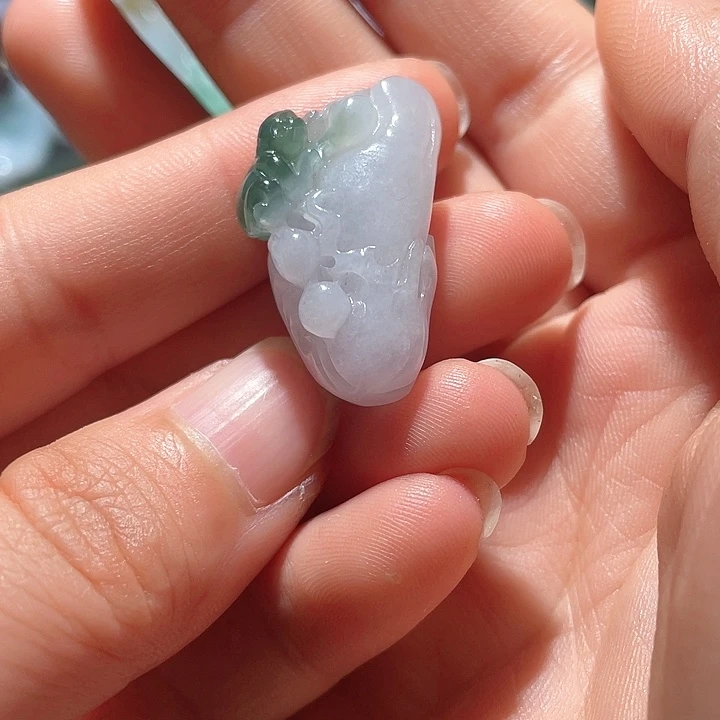 翡翠未镶嵌颈饰天然