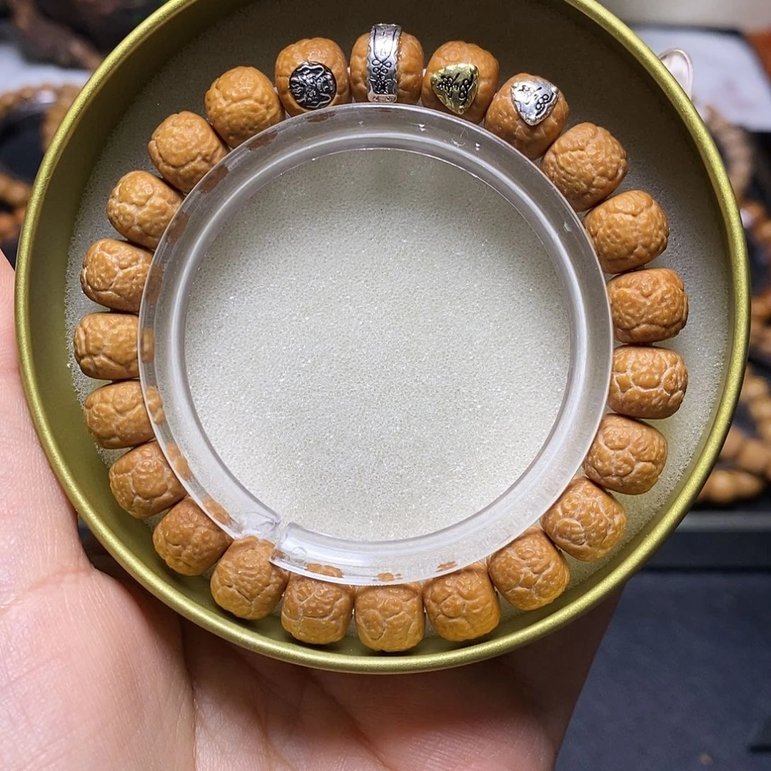 猴头核桃手串四标饕餮尺寸10+全品单号361号