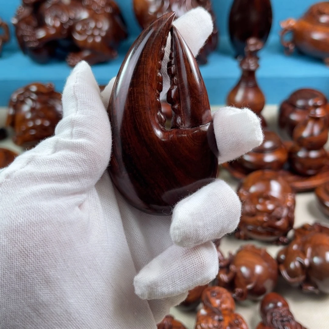 黄花梨/降香黄檀把件龙**家把件